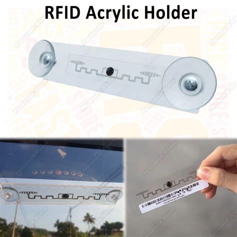 rfid tag on windshield|where to get rfid sticker.